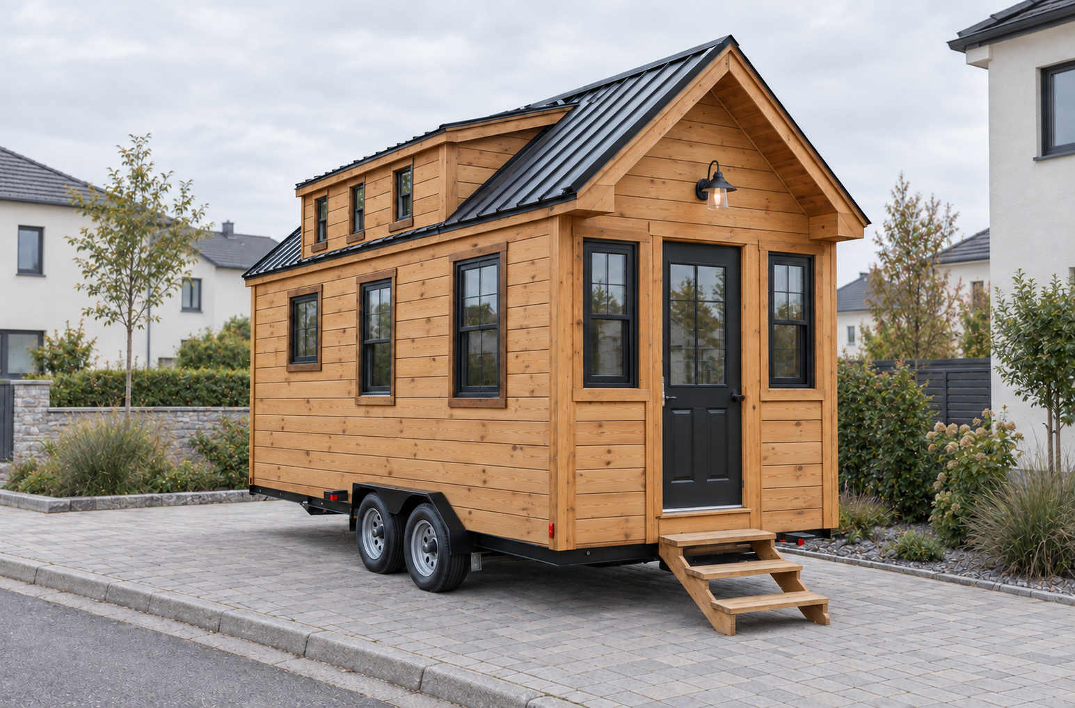 Basic — Une tiny house compacte et standardisée pour commencer avec l’essentiel.