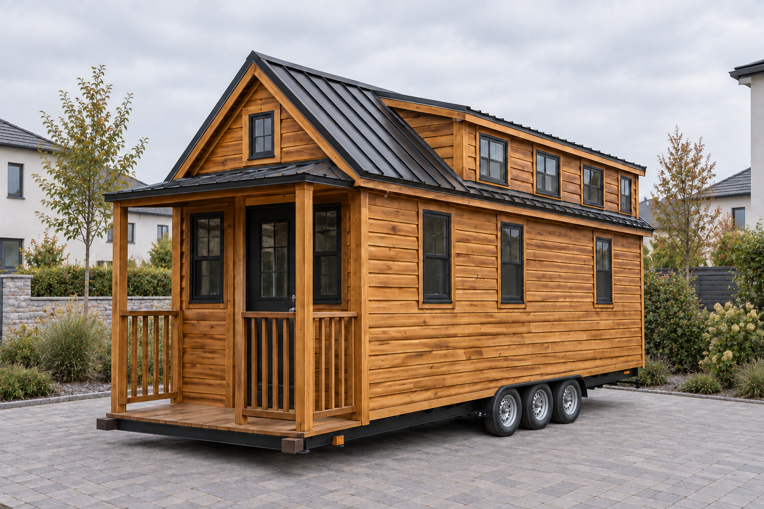 Standard — Un chalet modulaire pour la famille ou l’accueil de visiteurs.
